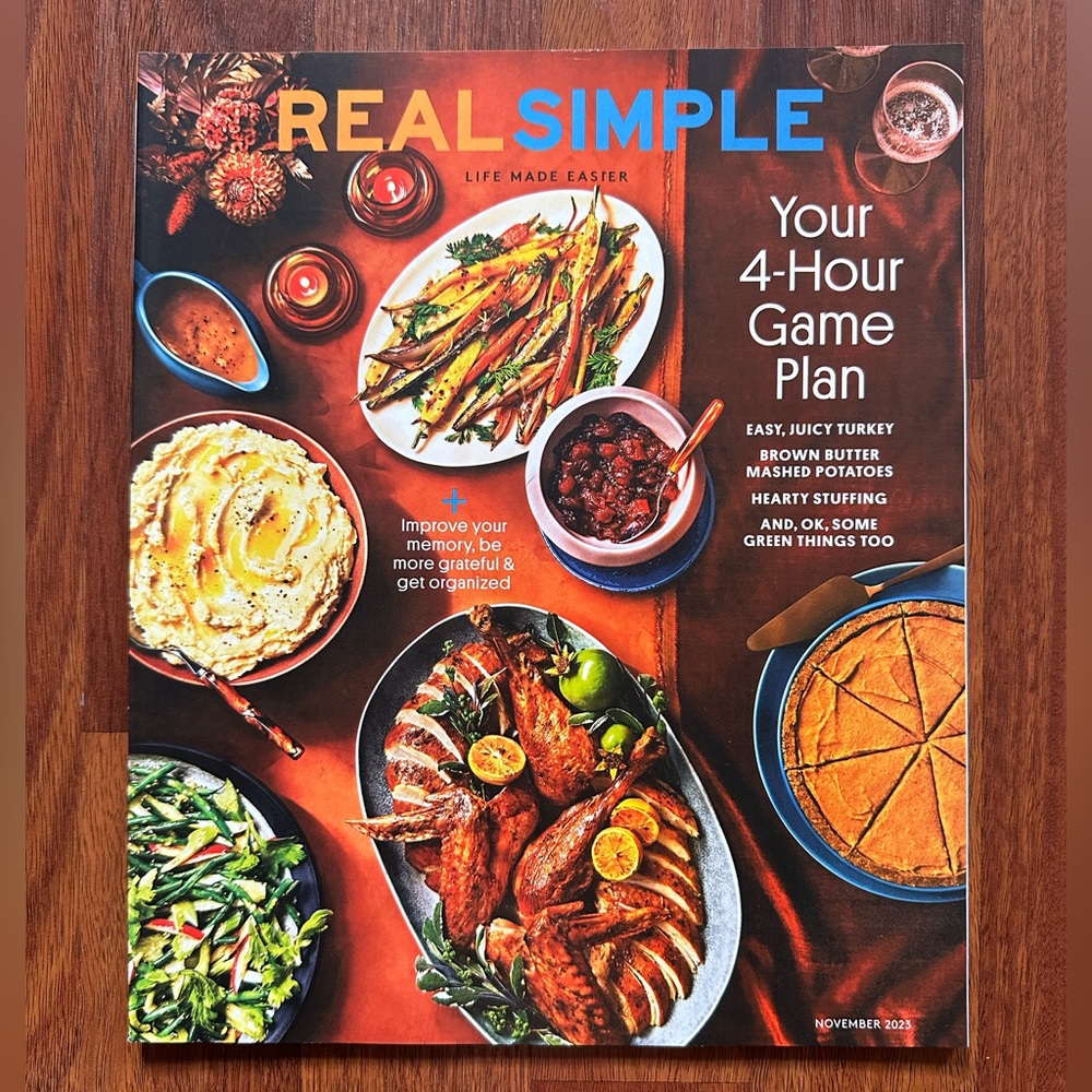 Real Simple Magazine - November 2023